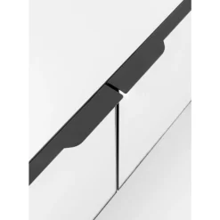 Outlet Lowboard Soran Schwarz 180X40Cm Kommoden & Sideboards