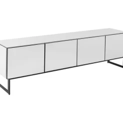 Outlet Lowboard Soran Schwarz 180X40Cm Kommoden & Sideboards
