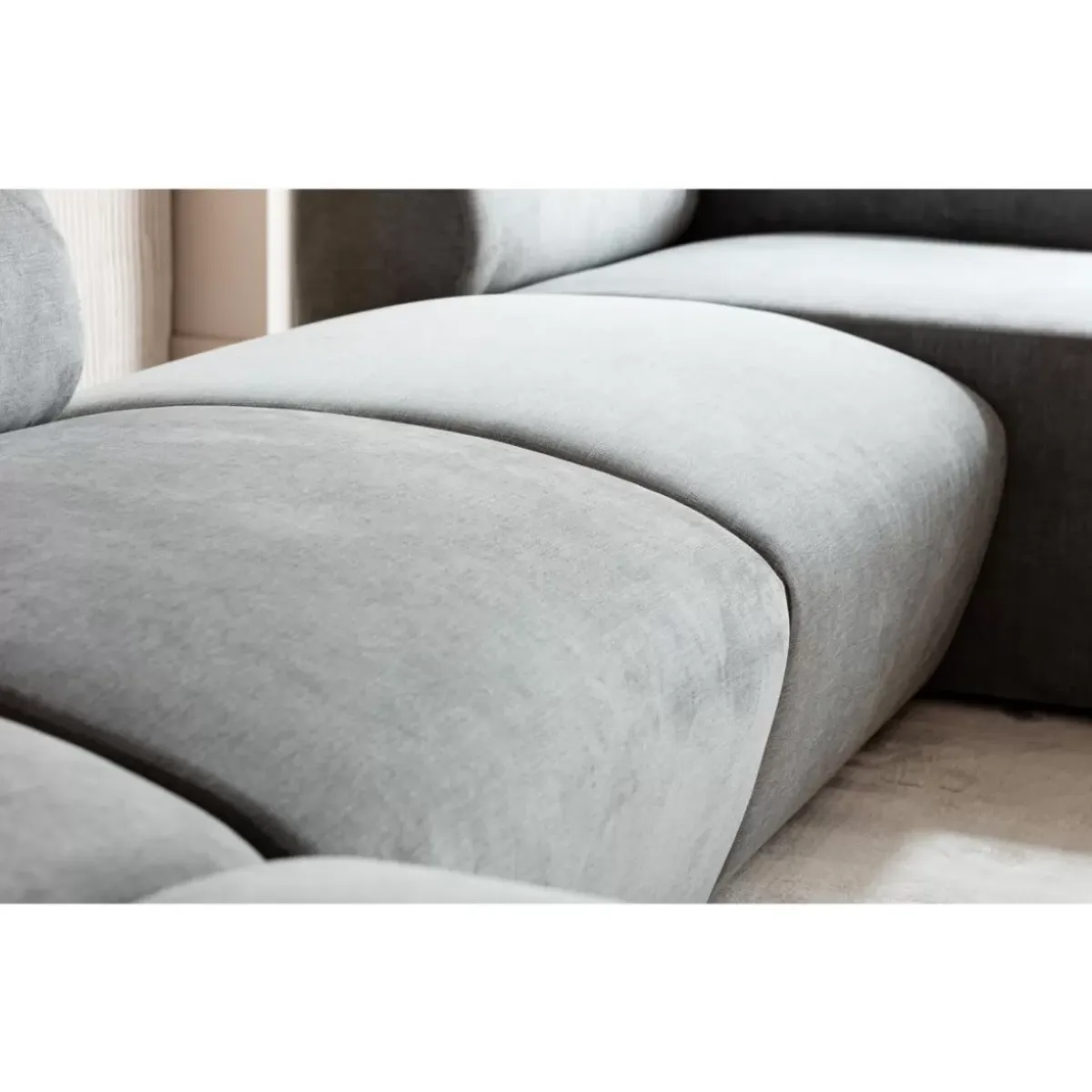Sale Lucca Hocker Grau 76Cm Sofas & Couches