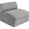 Clearance Lucca Mittelement Grau 76Cm Sofas & Couches