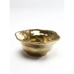 Clearance Muslischale Bell Gold O16Cm Geschirr & Tischaccessoires