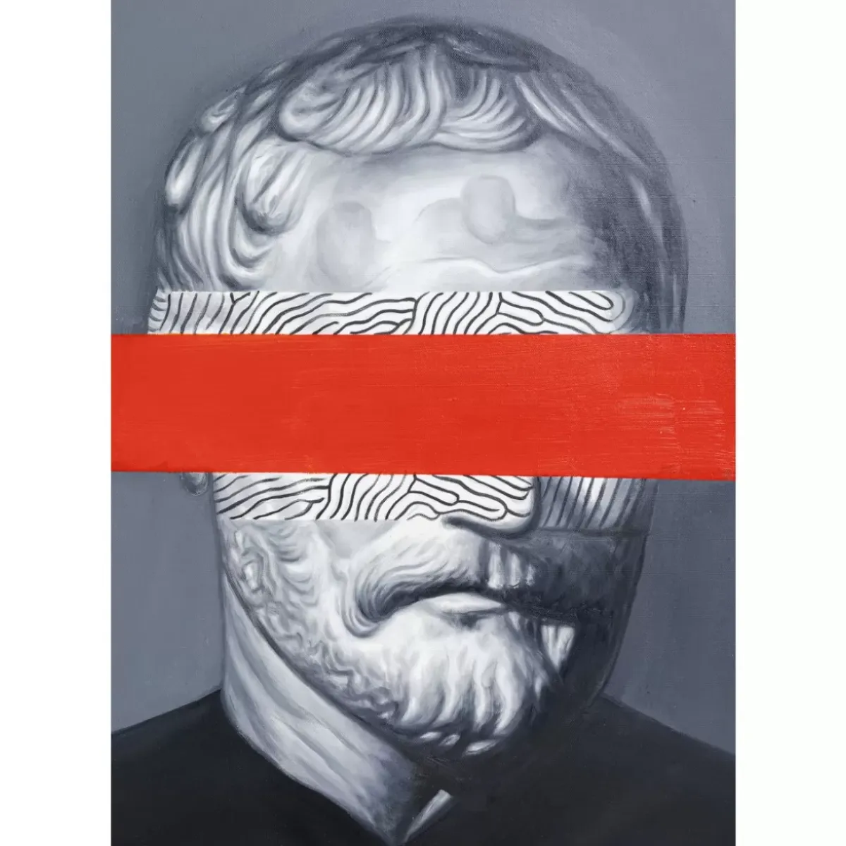 Clearance Olbild Frame Incognito Philosophy 100X80 Bilder