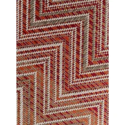 Clearance Outdoor Teppich Zigzag Rot 160X230Cm Teppiche