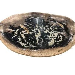 Outlet Platte Windmolen Versteinertes Holz Geschirr & Tischaccessoires