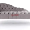 Sale Recamiere Desire Velvet Silbergrau Sofas & Couches