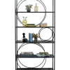 Regal Circle Schwarz 100X200Cm Regale