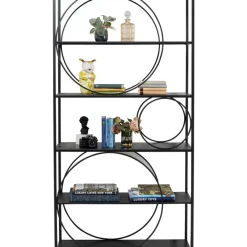 Regal Circle Schwarz 100X200Cm Regale