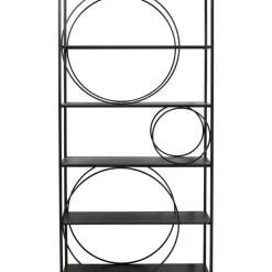 Regal Circle Schwarz 100X200Cm Regale
