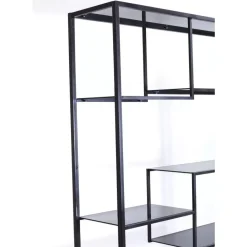 Regal Loft Schwarz 195X115 Regale