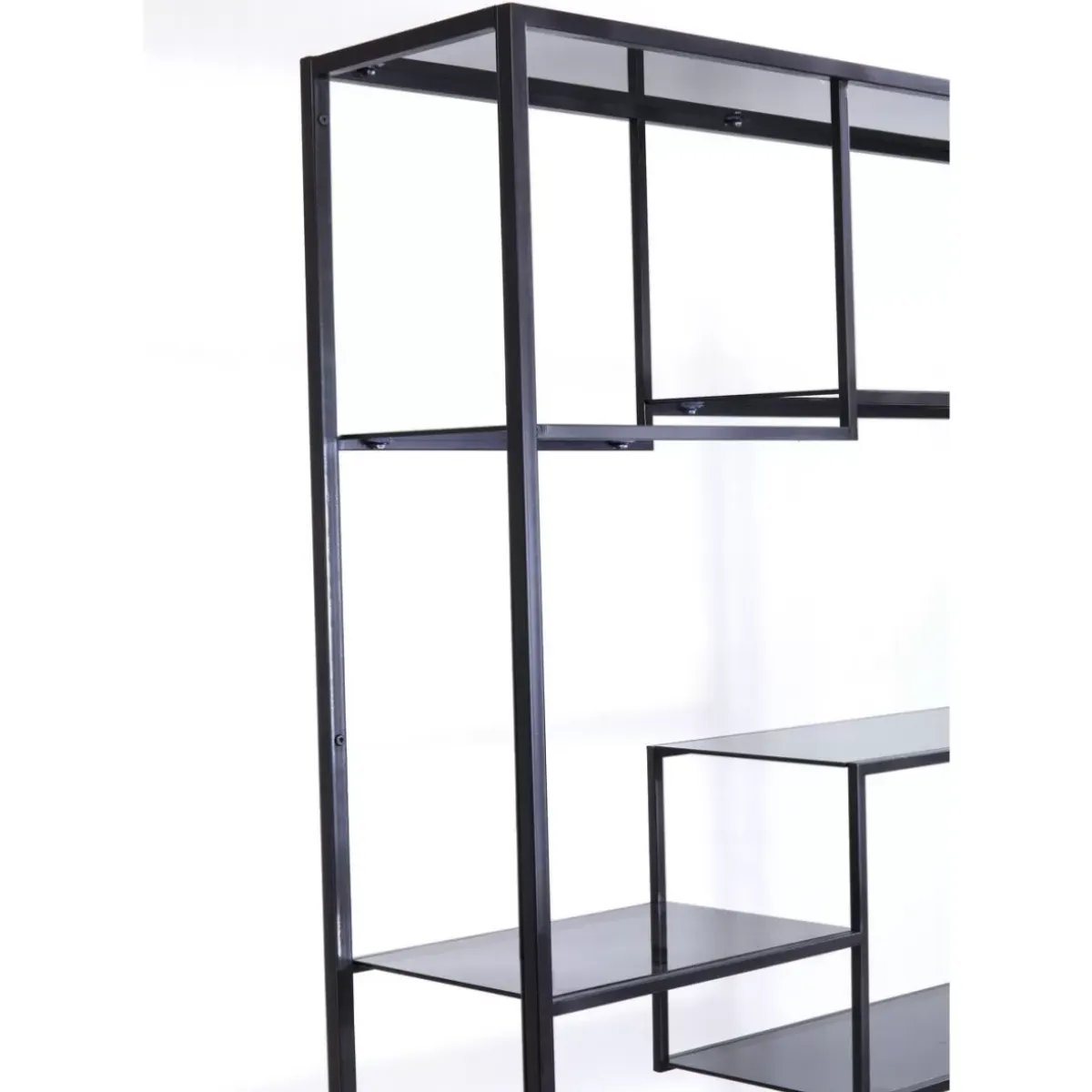 Regal Loft Schwarz 195X115 Regale