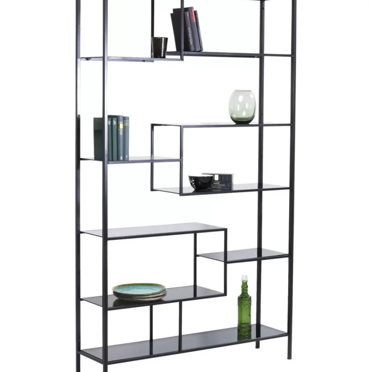 Regal Loft Schwarz 195X115 Regale