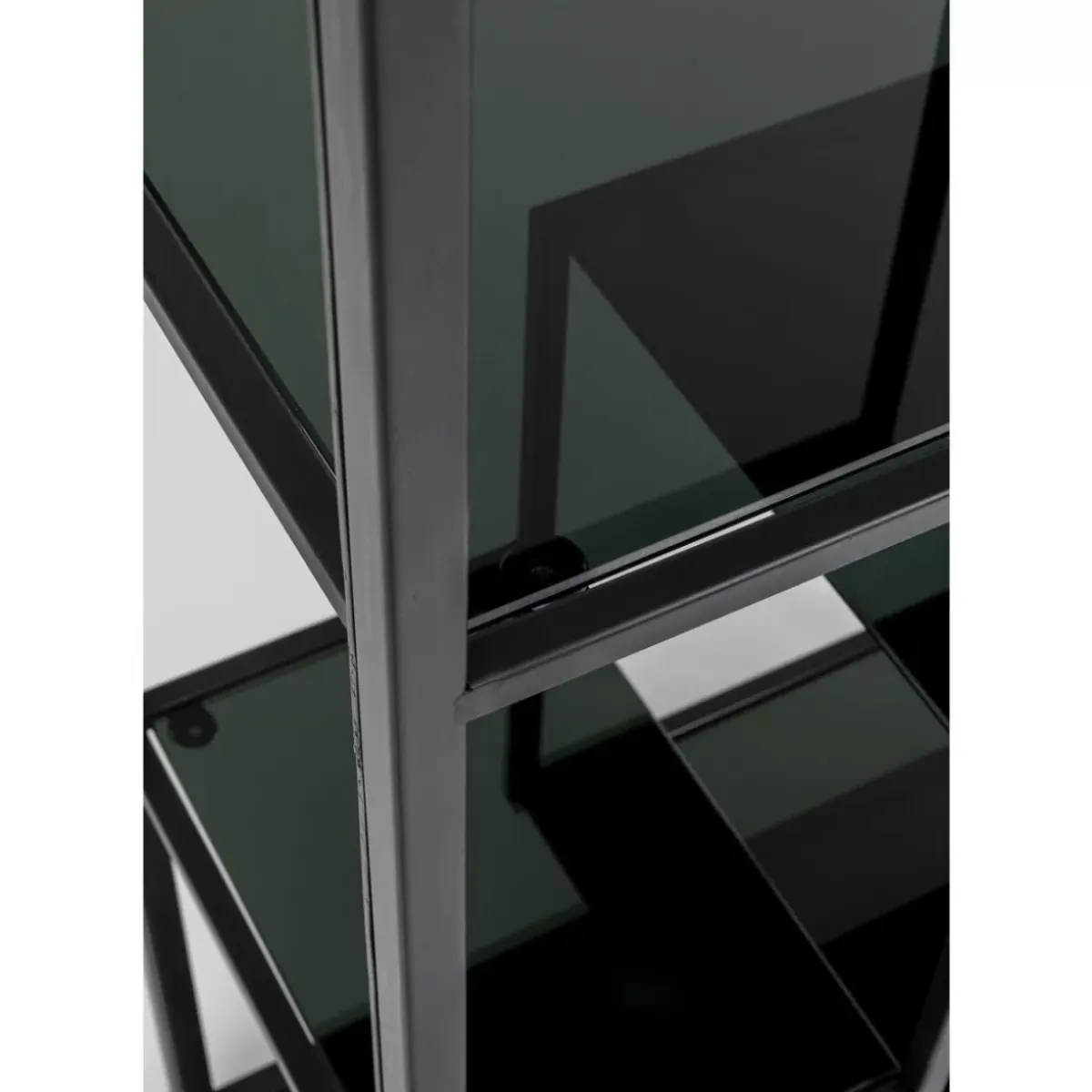 Regal Loft Schwarz 195X60 Regale