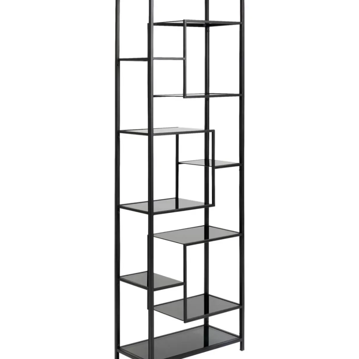Regal Loft Schwarz 195X60 Regale
