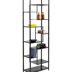 Regal Loft Schwarz 195X60 Regale