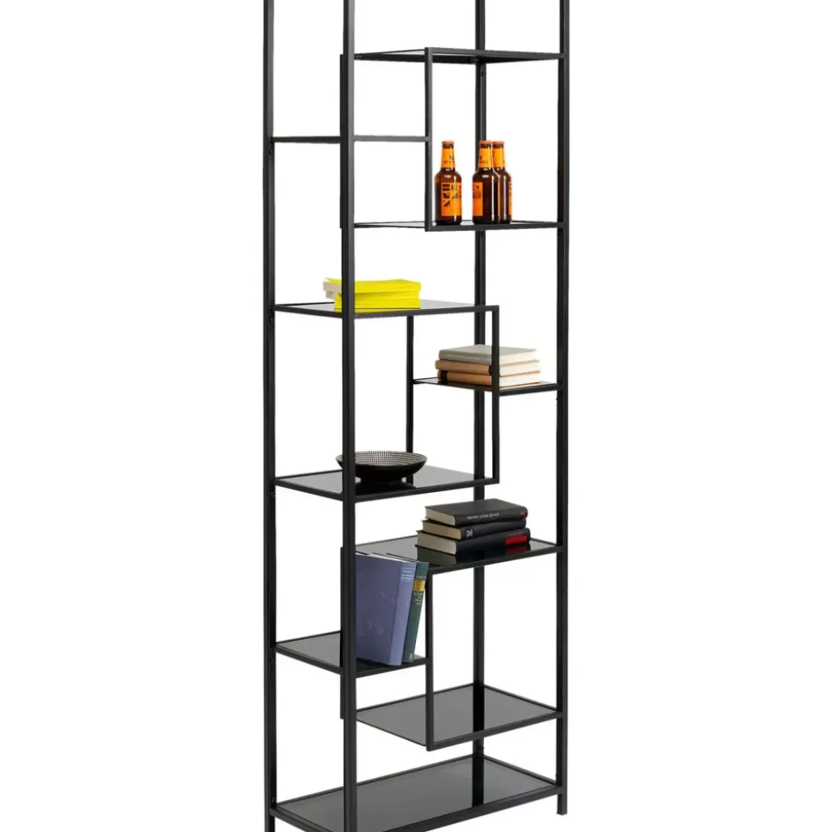 Regal Loft Schwarz 195X60 Regale