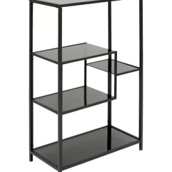 Outlet Regal Loft Schwarz 100X60 Regale
