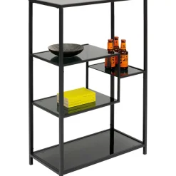Outlet Regal Loft Schwarz 100X60 Regale