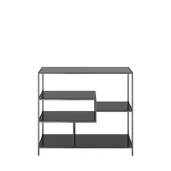 Outlet Regal Loft Schwarz 100X115 Regale