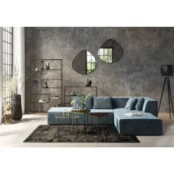 Outlet Regal Loft Schwarz 100X115 Regale