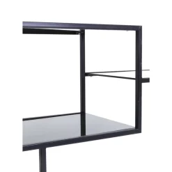 Outlet Regal Loft Schwarz 100X115 Regale