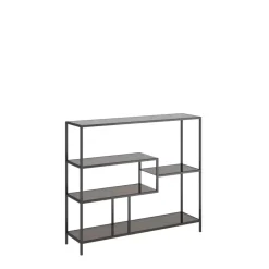 Outlet Regal Loft Schwarz 100X115 Regale