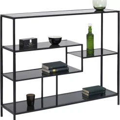 Outlet Regal Loft Schwarz 100X115 Regale