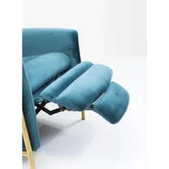 Online Relaxsessel Lazy Velvet Blau Sessel