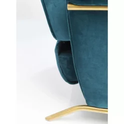 Online Relaxsessel Lazy Velvet Blau Sessel
