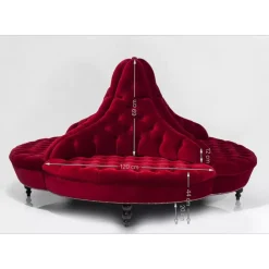Outlet Rundsofa Boudoir 4-Sitzer Small Sofas & Couches