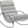 New Schaukelsessel Manhattan Grau-Beige Sessel