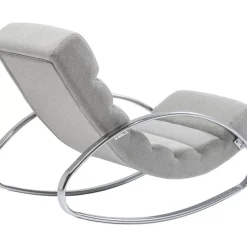 New Schaukelsessel Manhattan Grau-Beige Sessel