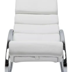 Schaukelsessel Manhattan White Sessel