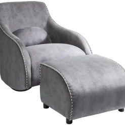Outlet Schaukelsessel Swing Ritmo Vintage Grey Sessel