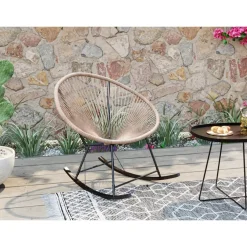 Sale Schaukelstuhl Acapulco Natur Outdoormöbel