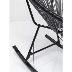 Hot Schaukelstuhl Acapulco Schwarz Outdoormöbel