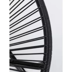 Hot Schaukelstuhl Acapulco Schwarz Outdoormöbel