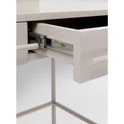 New Schminktisch Montieri Creme 125X53Cm Tische