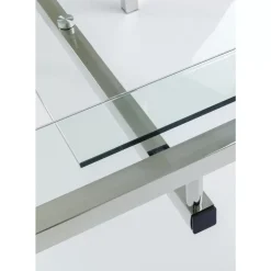 Best Schreibtisch Lorenco Chrom Winkelcombi 210X180Cm Tische