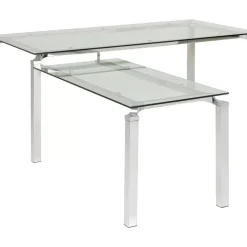 Best Schreibtisch Lorenco Chrom Winkelcombi 210X180Cm Tische