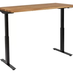 Online Schreibtisch Office Jackie Eiche Schwarz 160X80 Tische