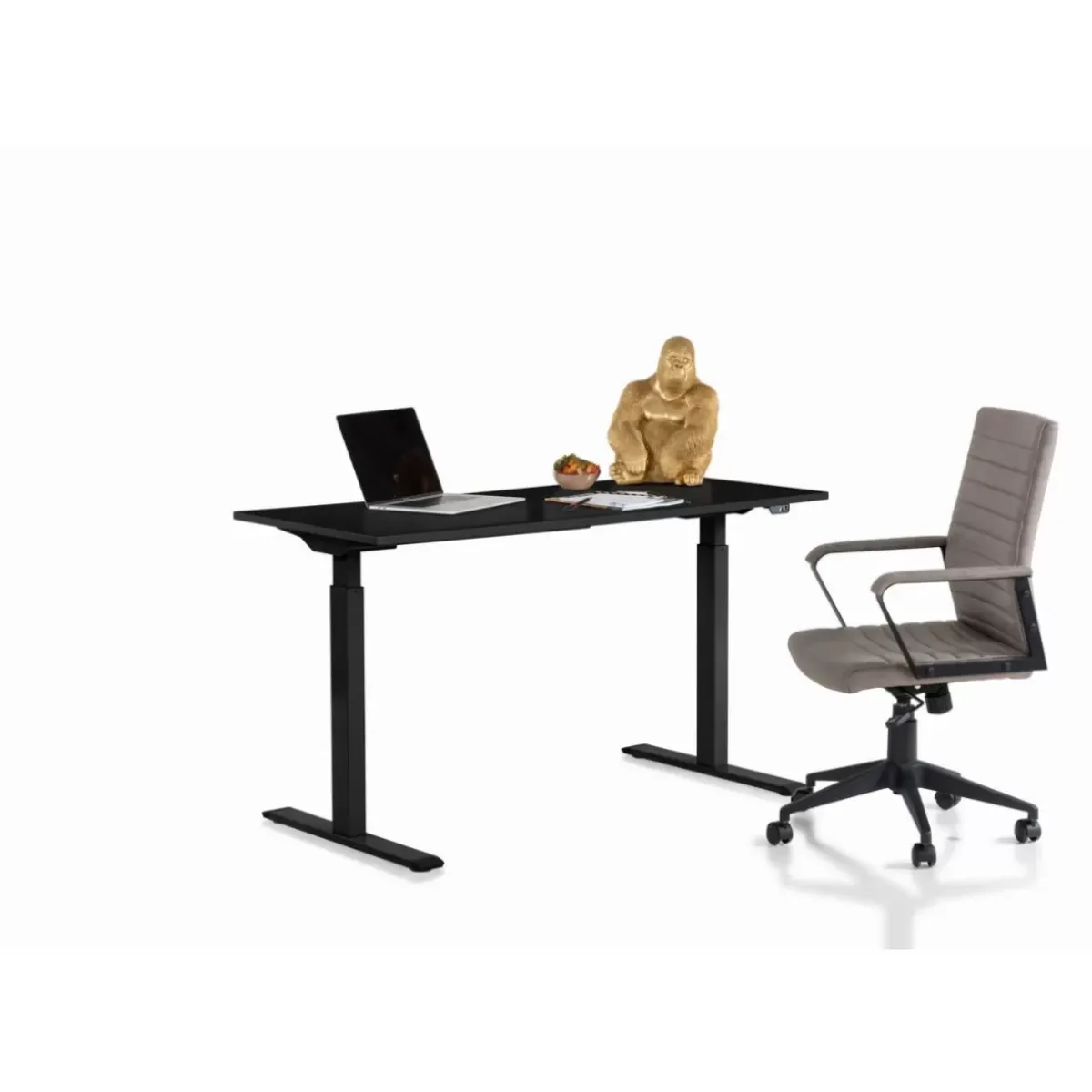 Sale Schreibtisch Office Smart Schwarz Schwarz 140X60 Tische