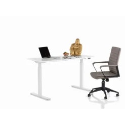 Hot Schreibtisch Office Smart Weiss Weiss 140X60 Tische