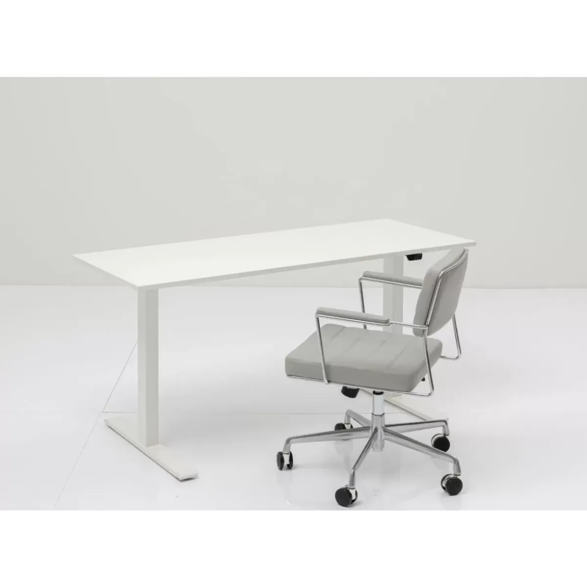 Hot Schreibtisch Office Smart Weiss Weiss 140X60 Tische