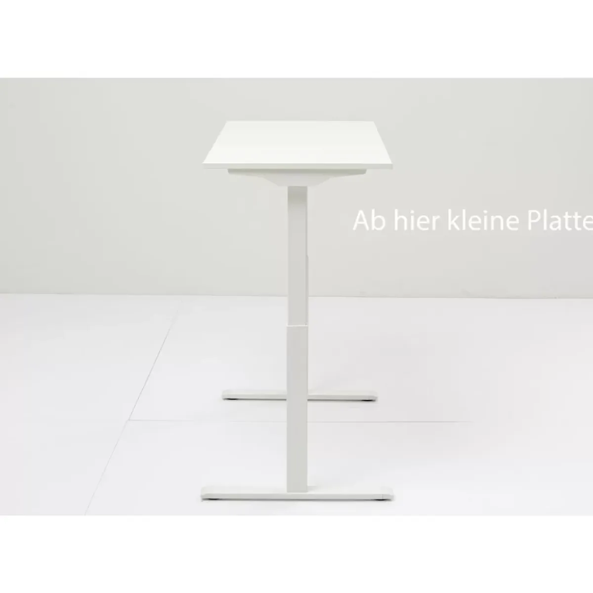 Hot Schreibtisch Office Smart Weiss Weiss 140X60 Tische