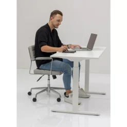 Hot Schreibtisch Office Smart Weiss Weiss 140X60 Tische