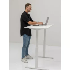 Hot Schreibtisch Office Smart Weiss Weiss 140X60 Tische