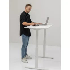Hot Schreibtisch Office Smart Weiss Weiss 140X60 Tische