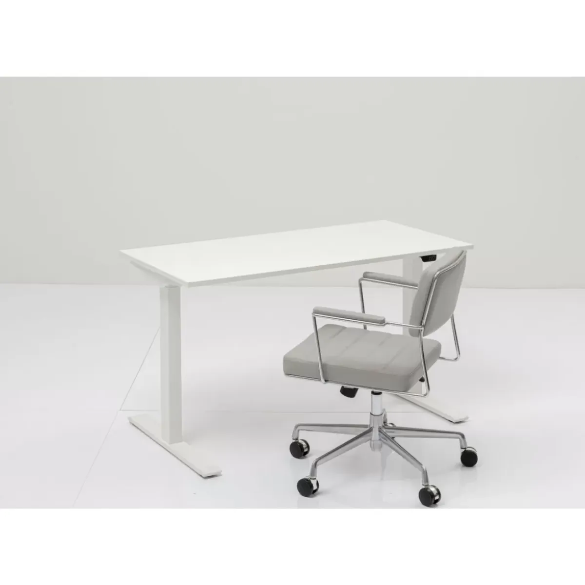 Hot Schreibtisch Office Smart Weiss Weiss 140X60 Tische