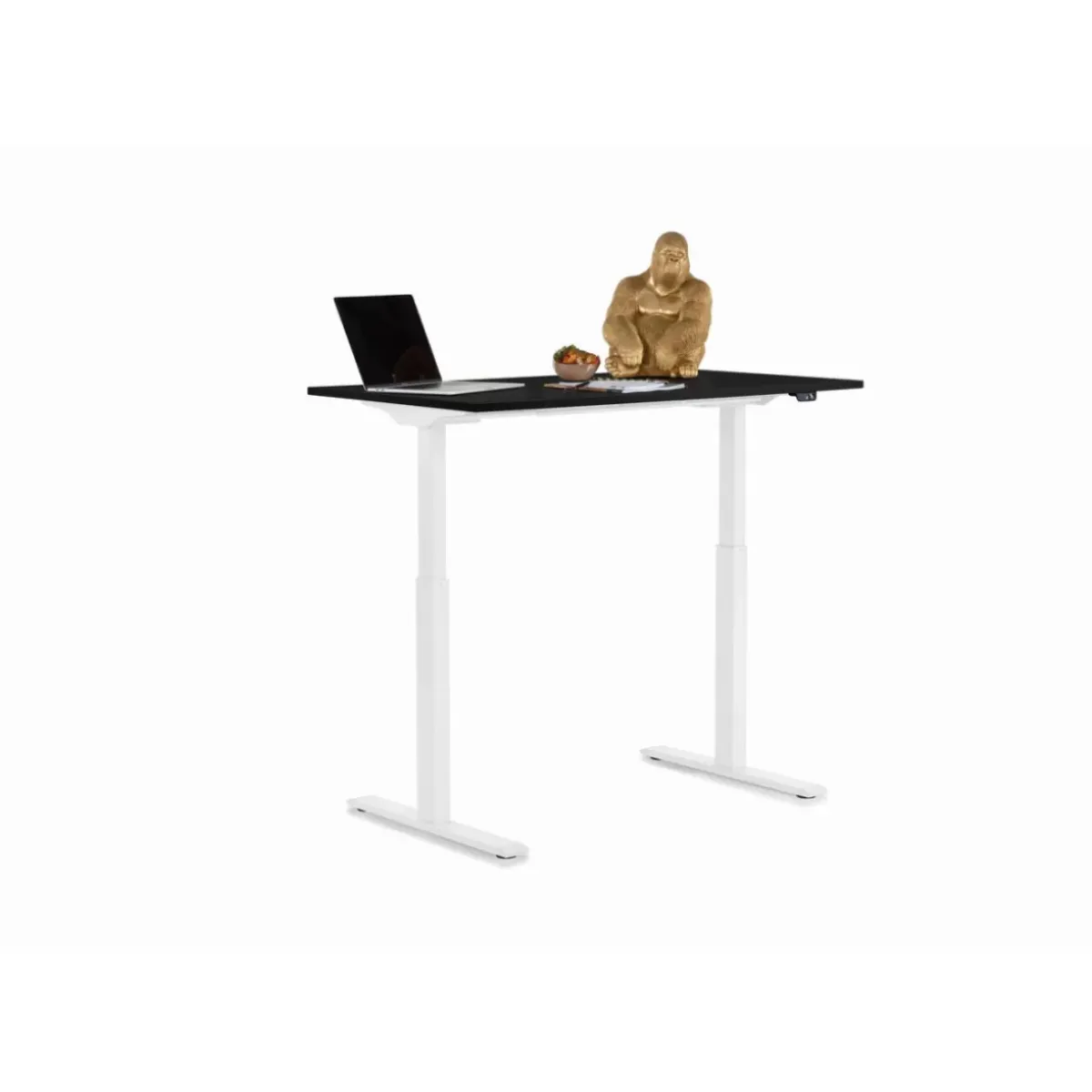 New Schreibtisch Office Smart Weis Schwarz 120X70 Tische
