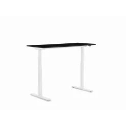 Hot Schreibtisch Office Smart Weis Schwarz 140X60 Tische